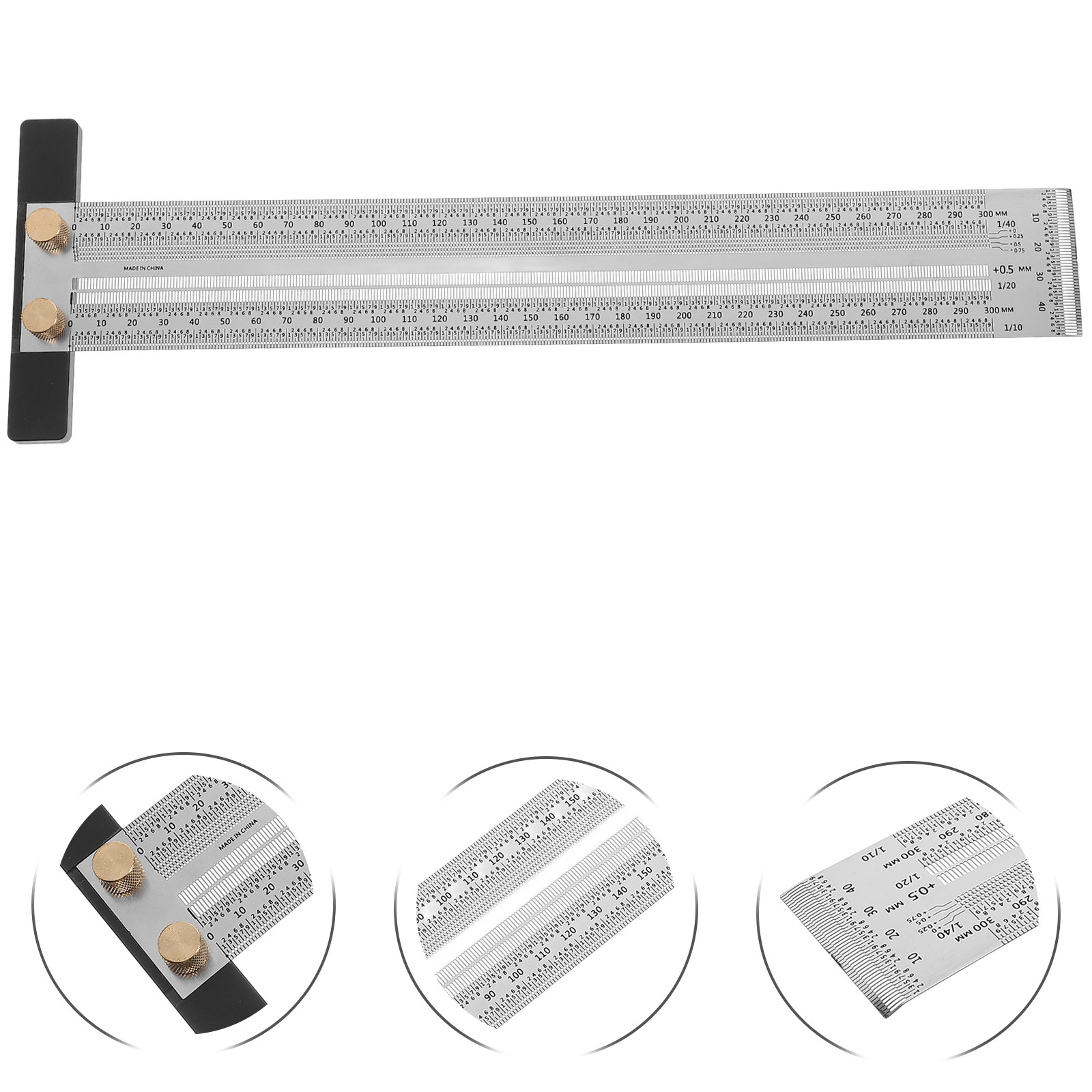 Home Improvement Mark - T-Square Woodworking Ruler 300Mm Precision Marking