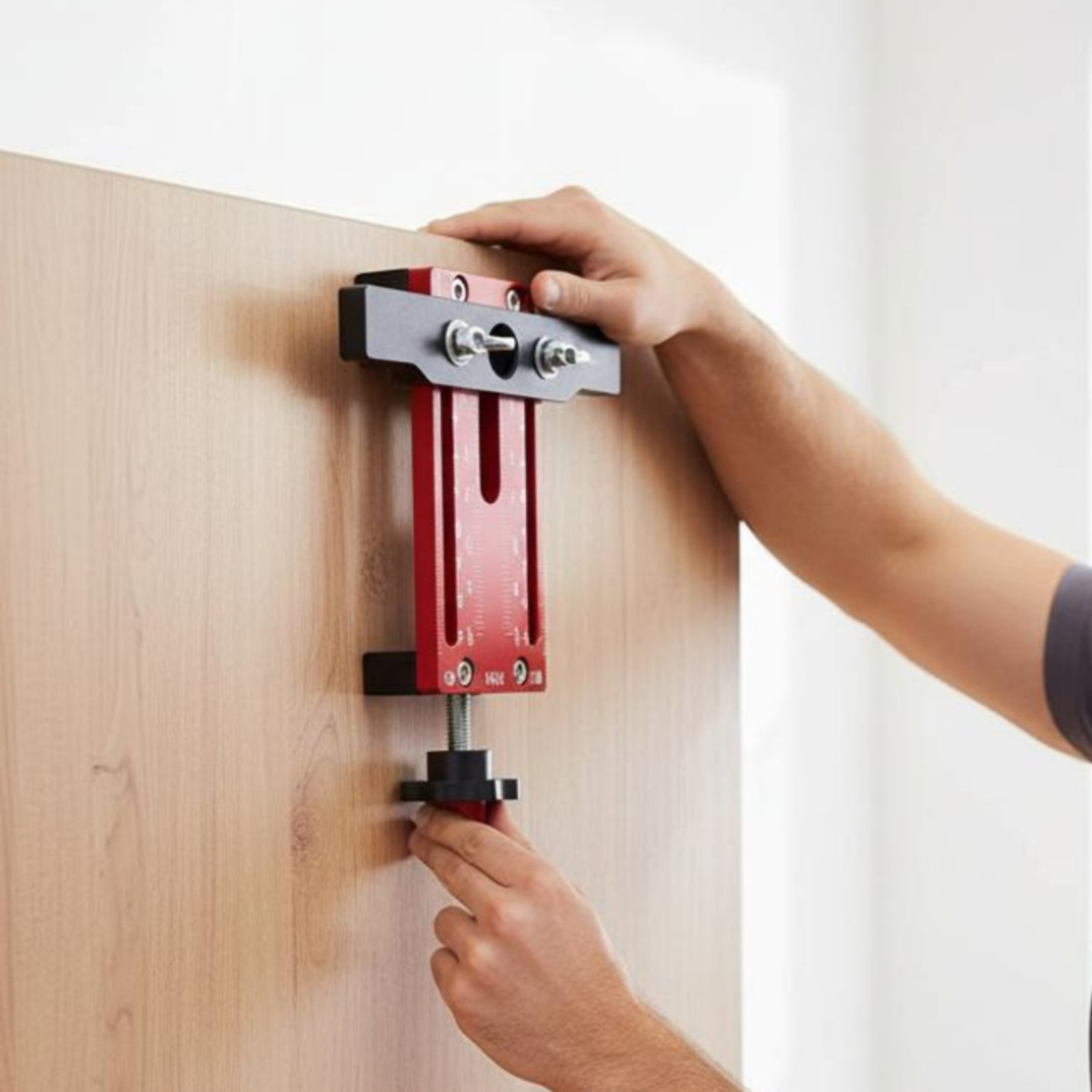 Cabinet Hinges - Cabinet Hole Positioner Accurate Positioning Door