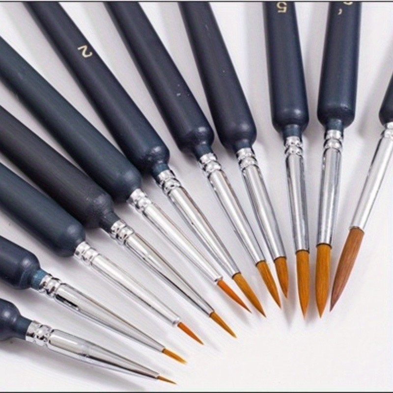 Paint Brush - 11pcs Paint Brush Set Professional Paint