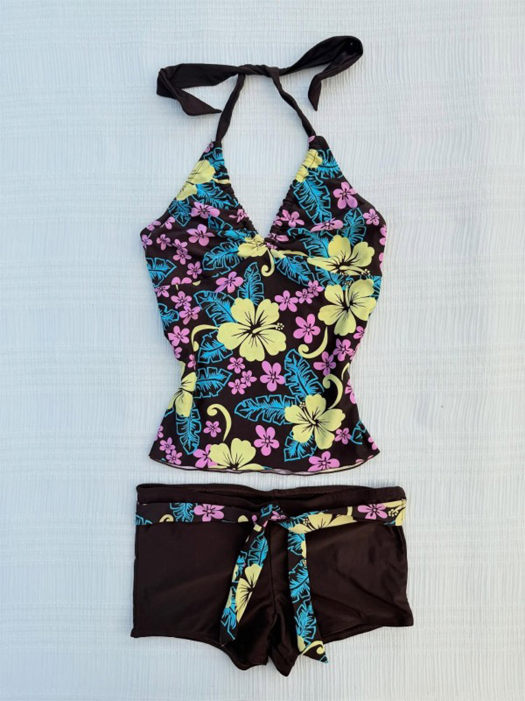 Wallpaper - Summer Women Hawaiian Tropical Beach Hibiscus