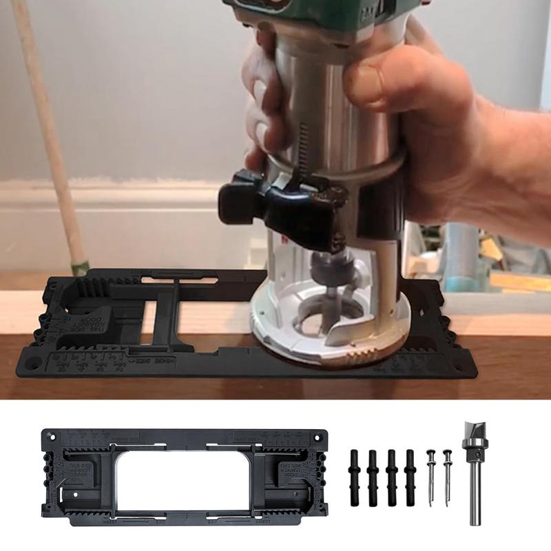Cabinet Hinges - Hinge Jig Metal Adjustable Drilling Door