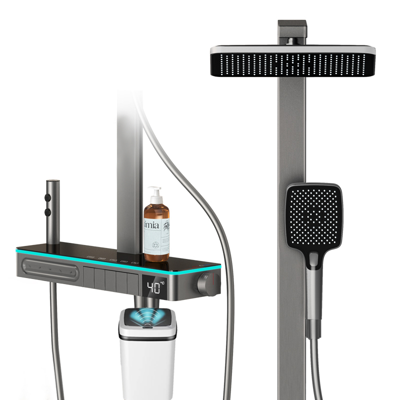 Faucet - Bathroom Multi-Function Digital Display Shower System