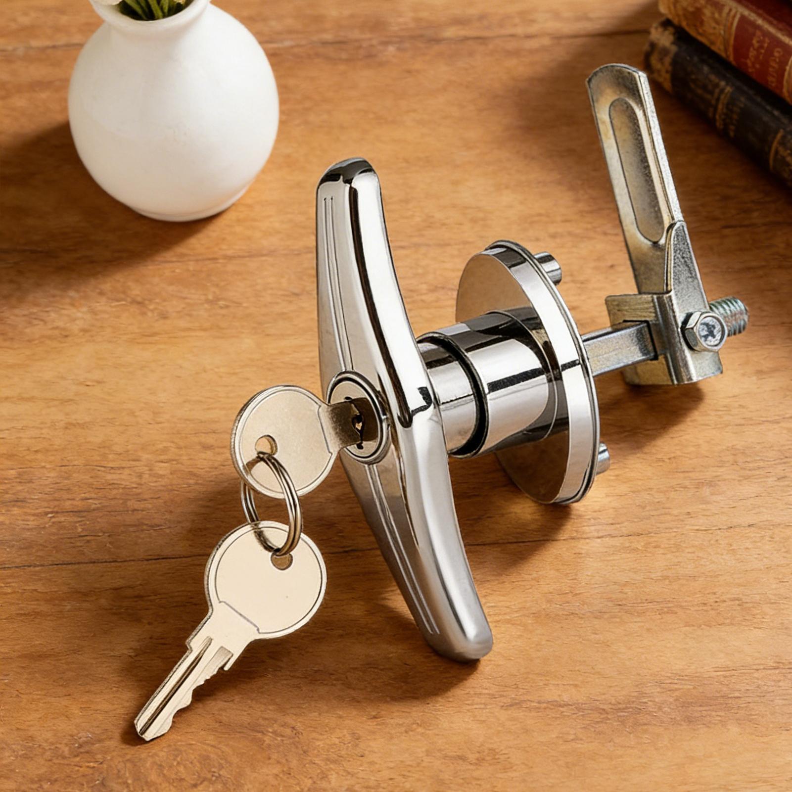 Door Handle - Camper Door Latch High Security Zinc