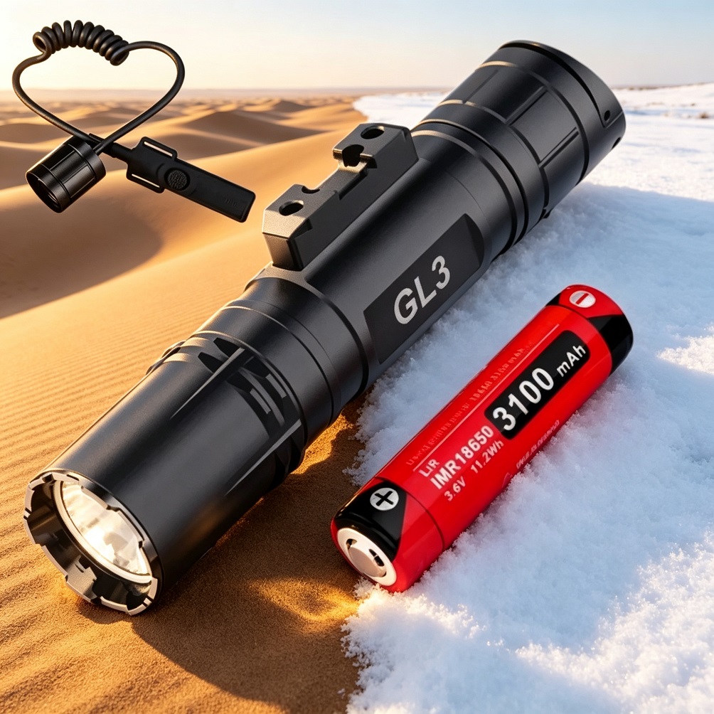 Light Switch - Klarus GL3 Tactical Flashlight 2100LM LED