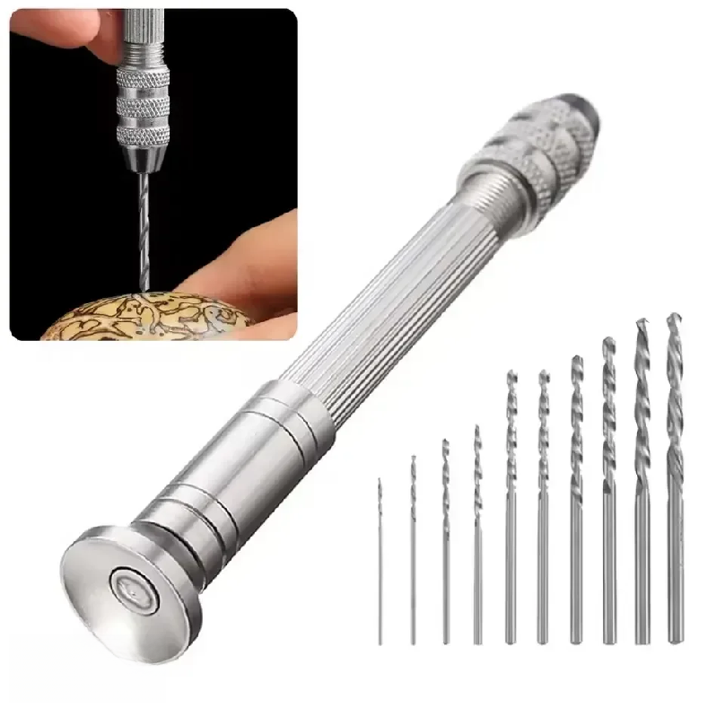 Drill Bits - 0.8-3.0mm Mini Hand Drill Woodworking Tools