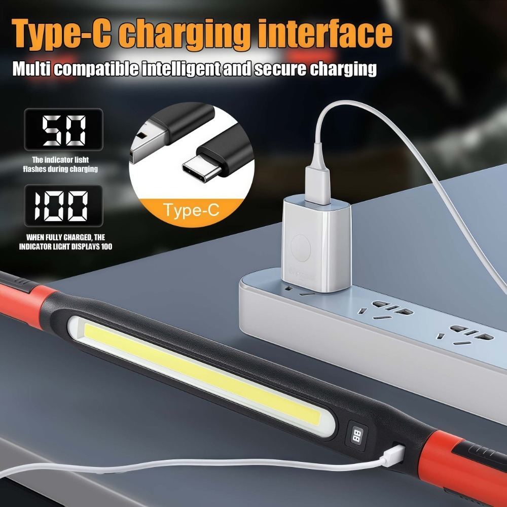 COB LED Work Light USB Recharg - Led Strip Lights review and price