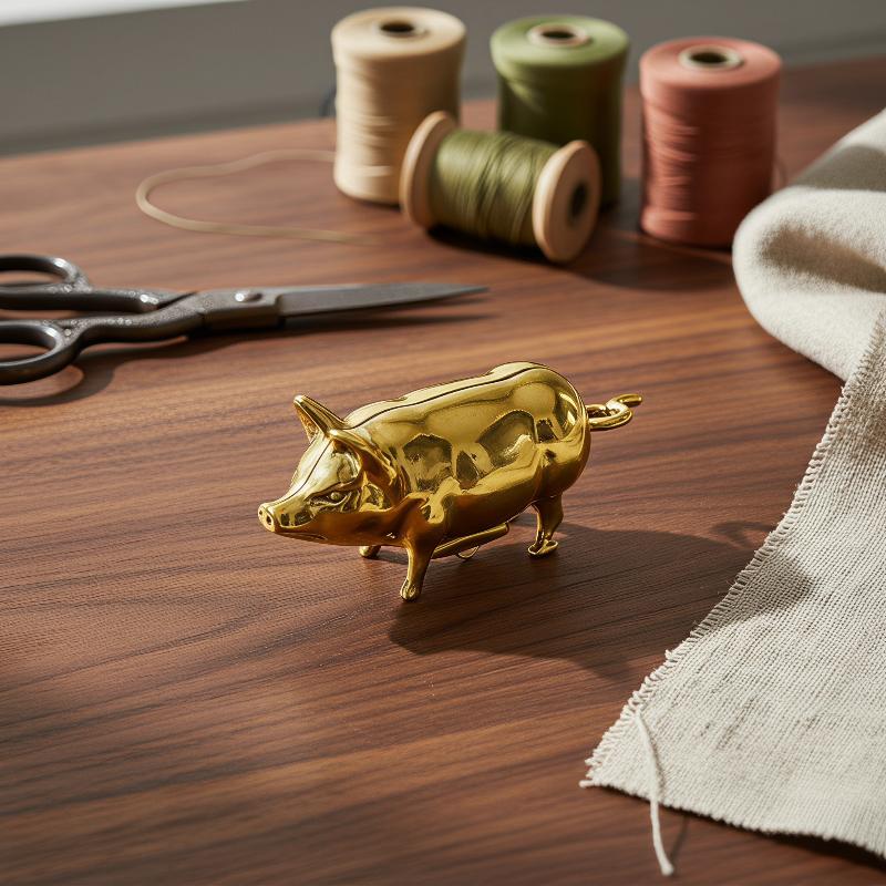 Antique Pig Mini Tape Measure  - Tape Measure review and price