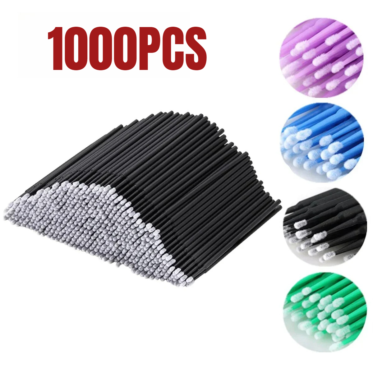 1000/500PCS Eyelash Cleaning B - Paint Brush review and price