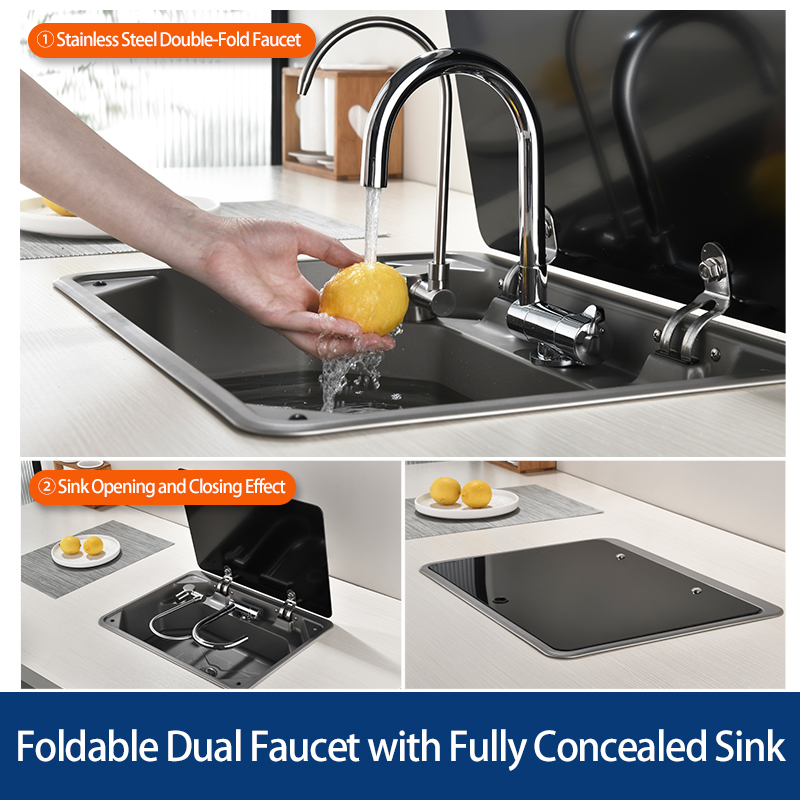 RV Campervan Built In Stainles - Faucet review and price