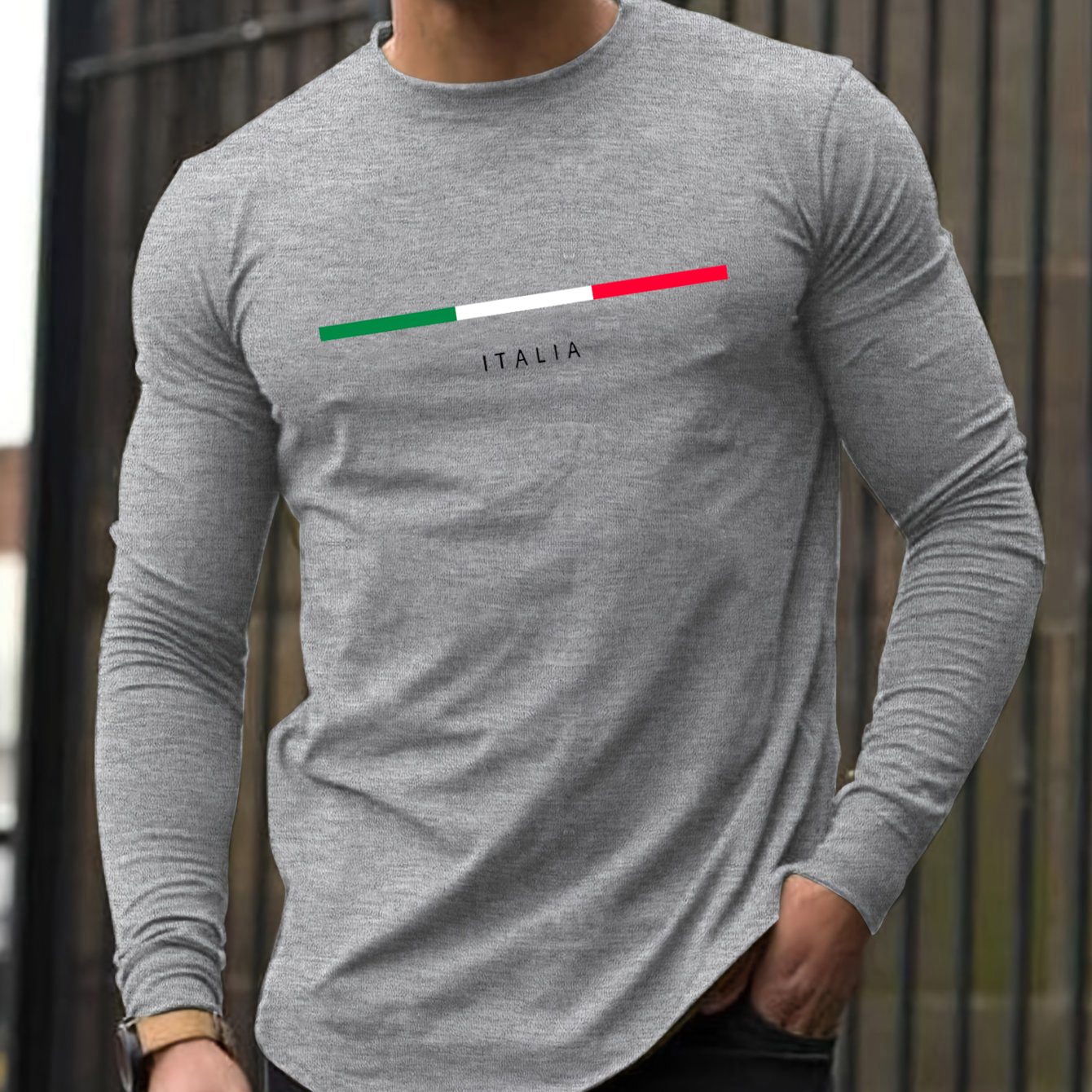 100% pure cotton men's long sl - Wallpaper review and price