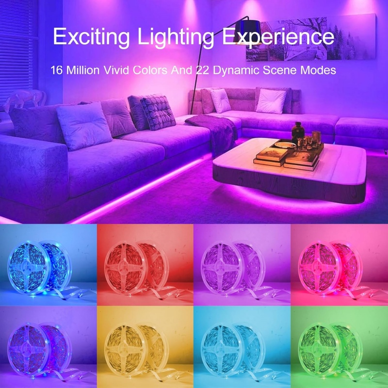 DC 5V USB LED Strip Lights APP - Led Strip Lights review and price