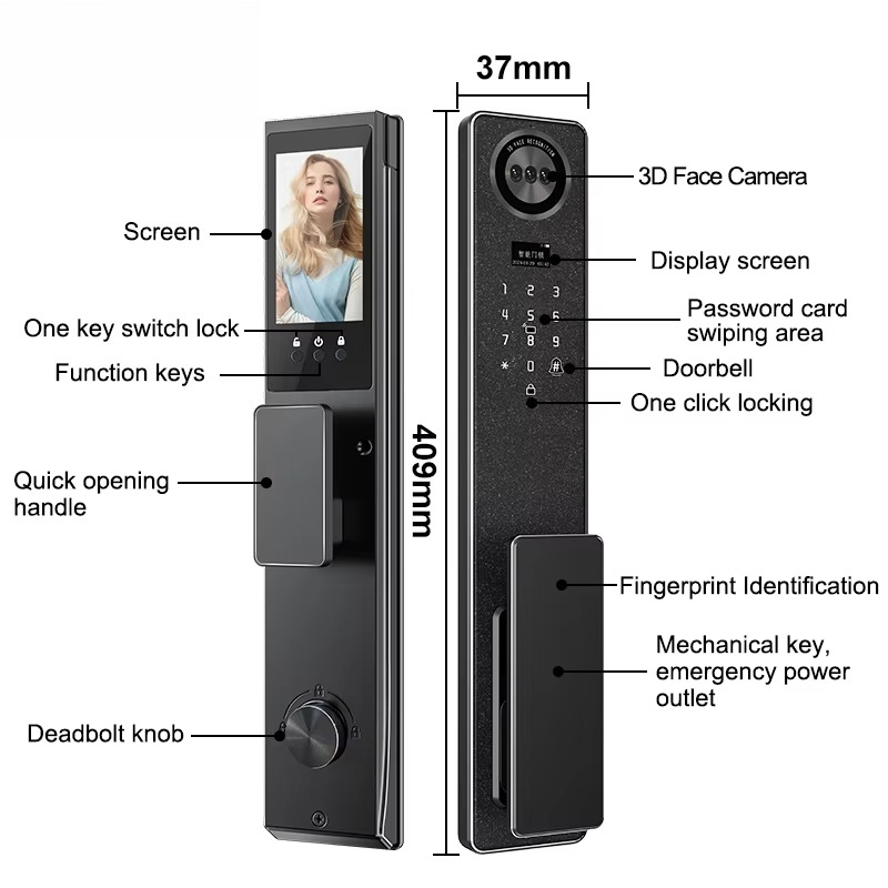 Tuya WiFi Smart Door Lock, Hom - Door Lock review and price