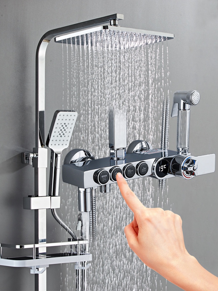 Luxury Silver Led Digital Disp - Faucet review and price