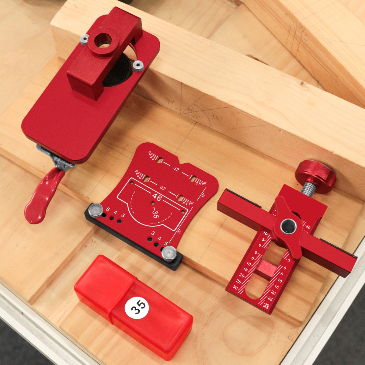 3Pcs Cabinet Door Precision Hi - Cabinet Hinges review and price