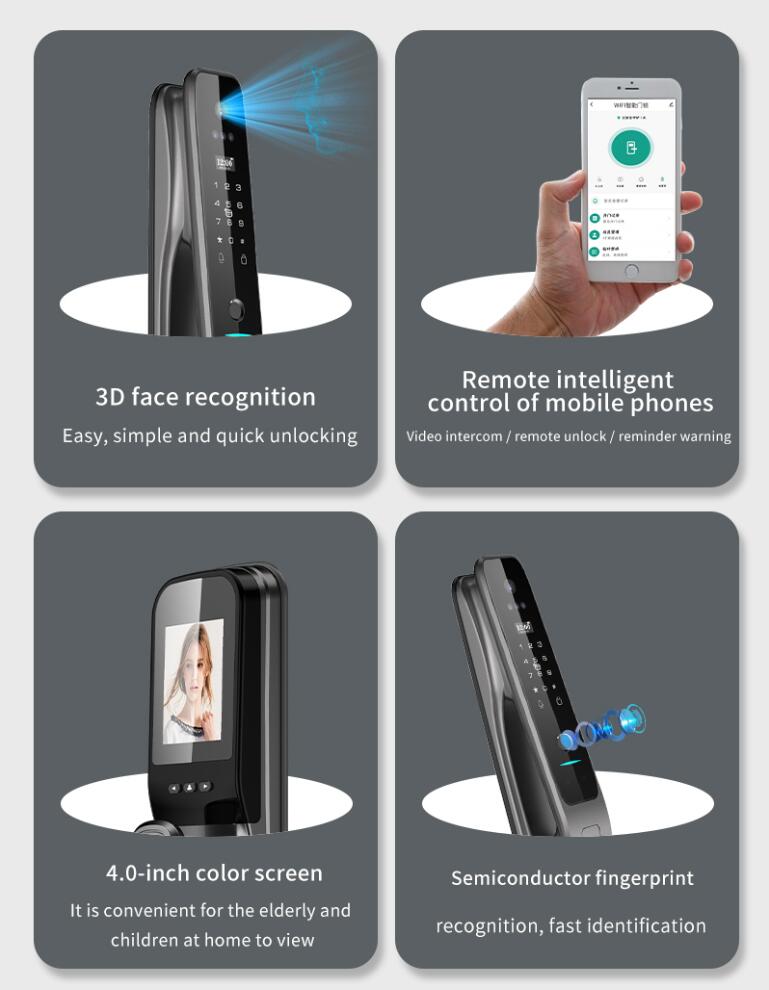 Tuya Fully Automatic Smart Doo - Door Lock review and price