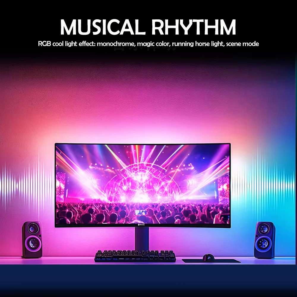 RGB Gaming Lights Strip Monito - Led Strip Lights review and price