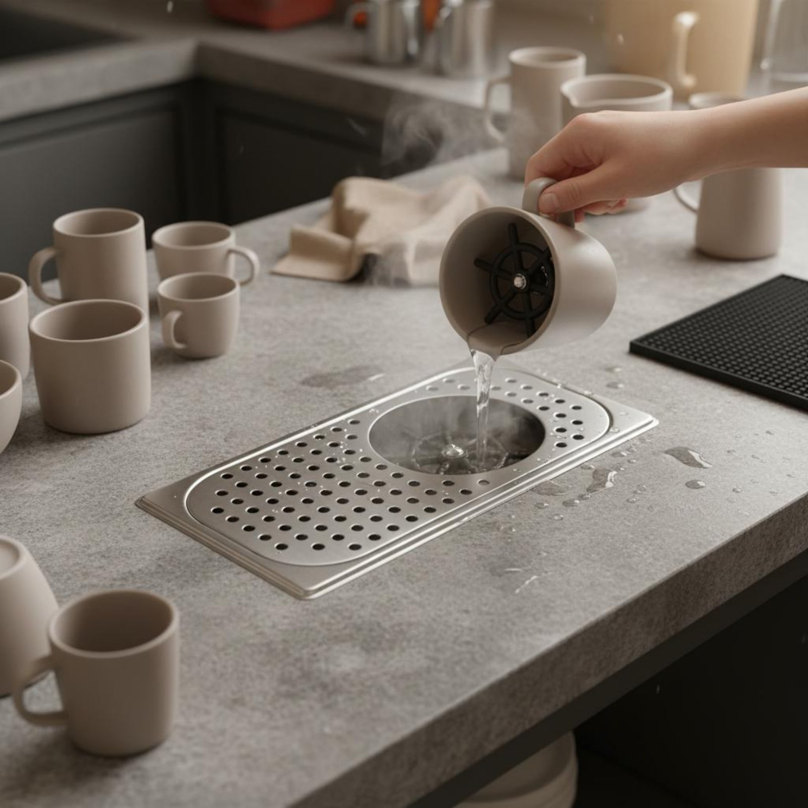 Automatic Cup Rinser Multi-Ang - Faucet review and price