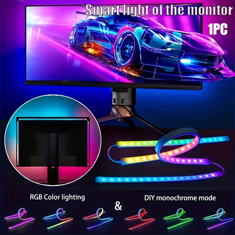 RGB Gaming Lights Strip Monito - Led Strip Lights review and price