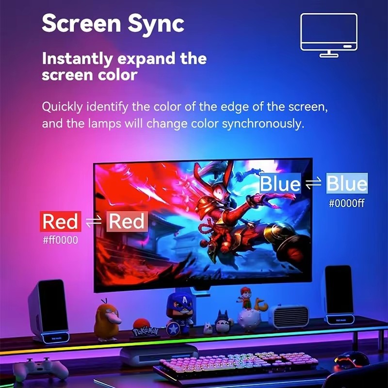 RGB Gaming Lights Strip Monito - Led Strip Lights review and price