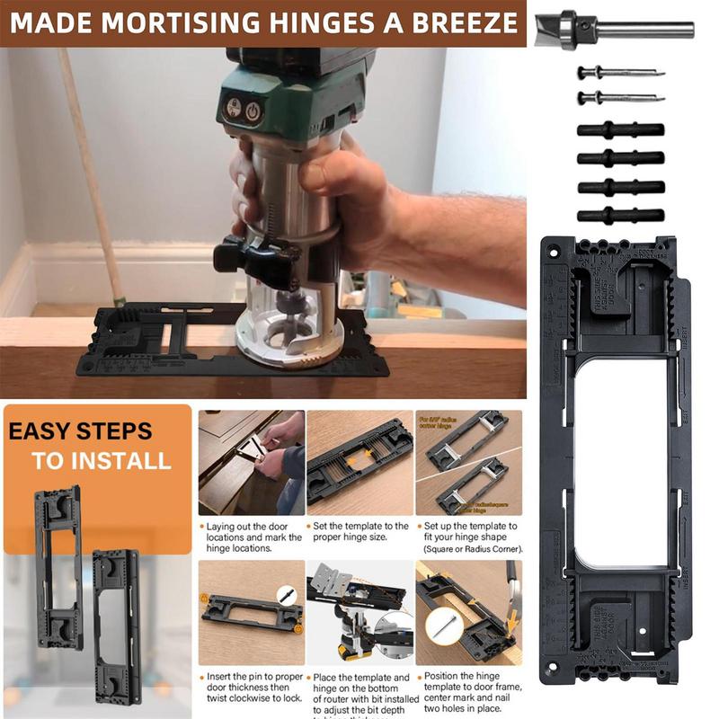 Hinge Jig Metal Adjustable Dri - Cabinet Hinges review and price