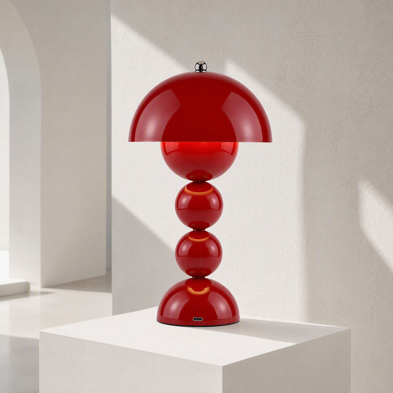 USB Mushroom Bud LED Table Lam - Light Switch review and price