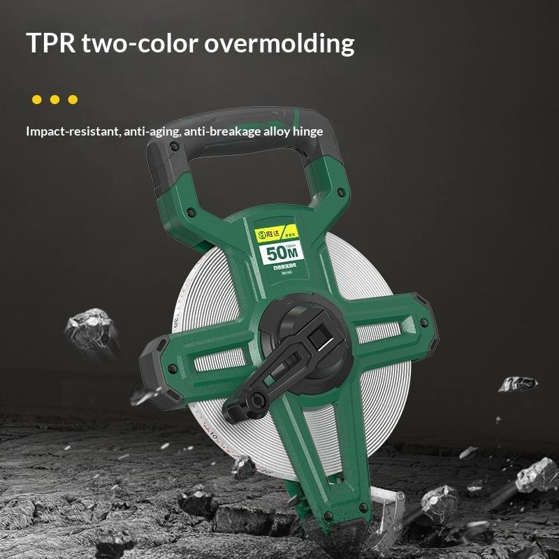 30m/50m/100m Portable Fiber Ta - Tape Measure review and price