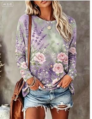 Women Long Sleeve T‑Shirt Grad - Wallpaper review and price