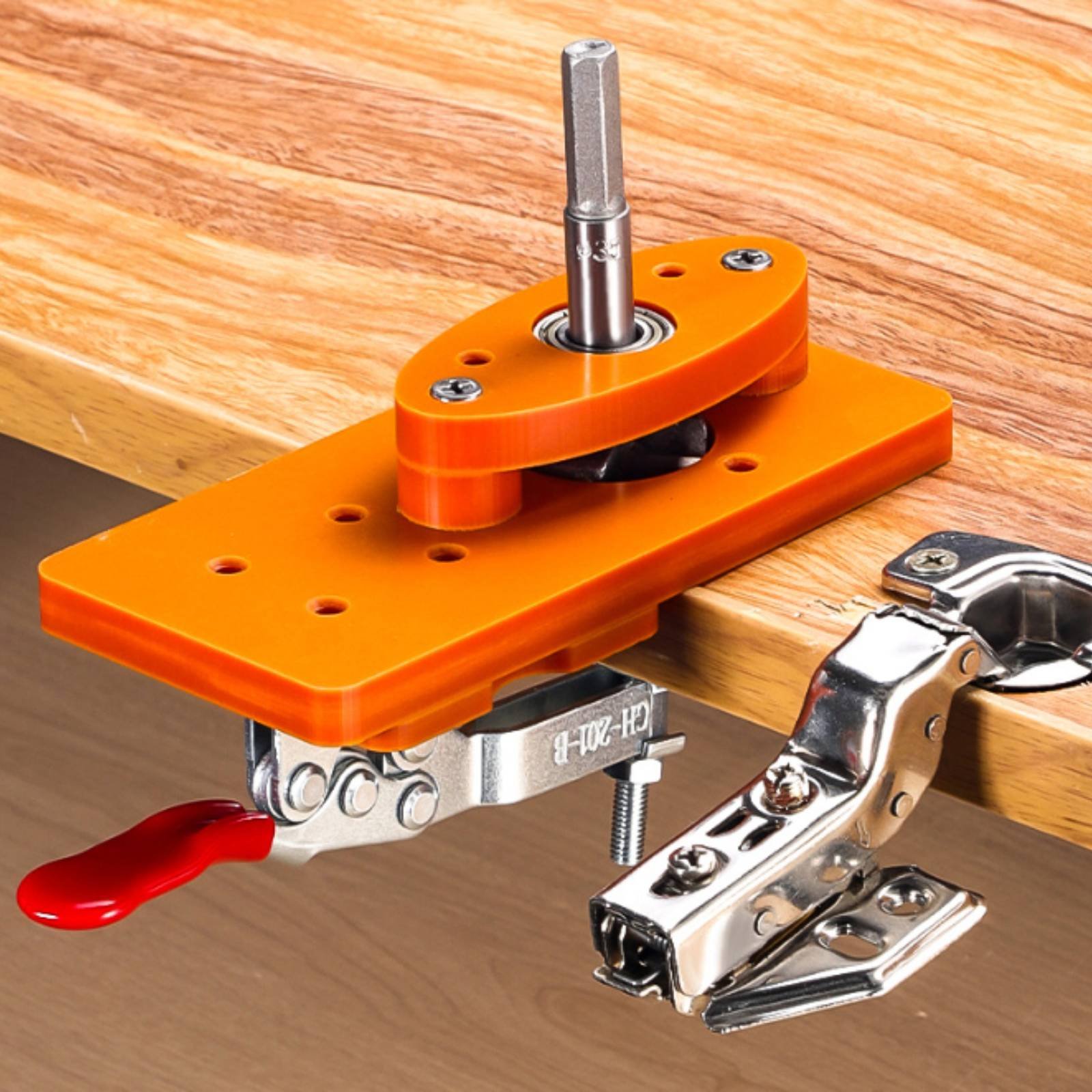 35mm Hinge Drilling Jig Easy t - Cabinet Hinges review and price
