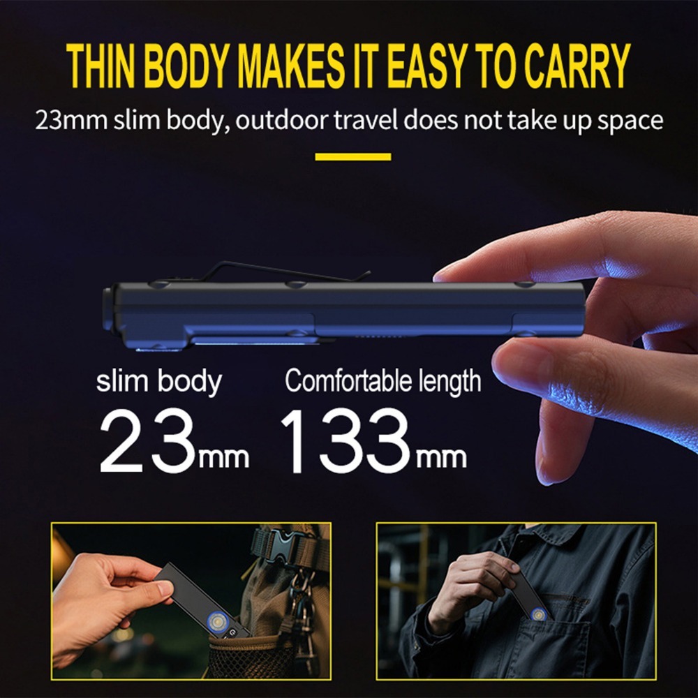 Ultra-Thin EDC Rechargeable LE - Light Switch review and price