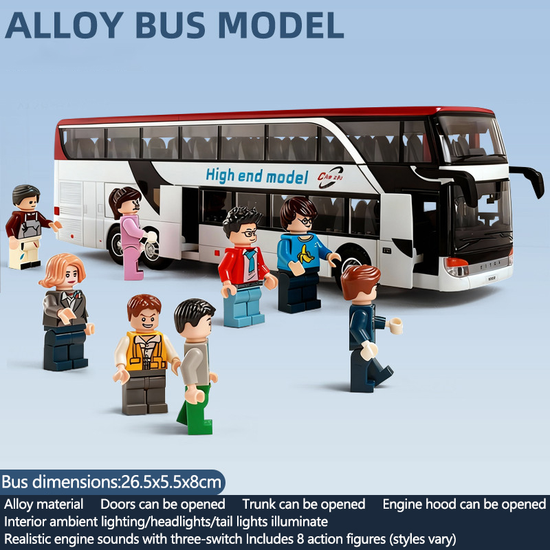 Alloy Bus Model with Lights &  - Light Switch review and price