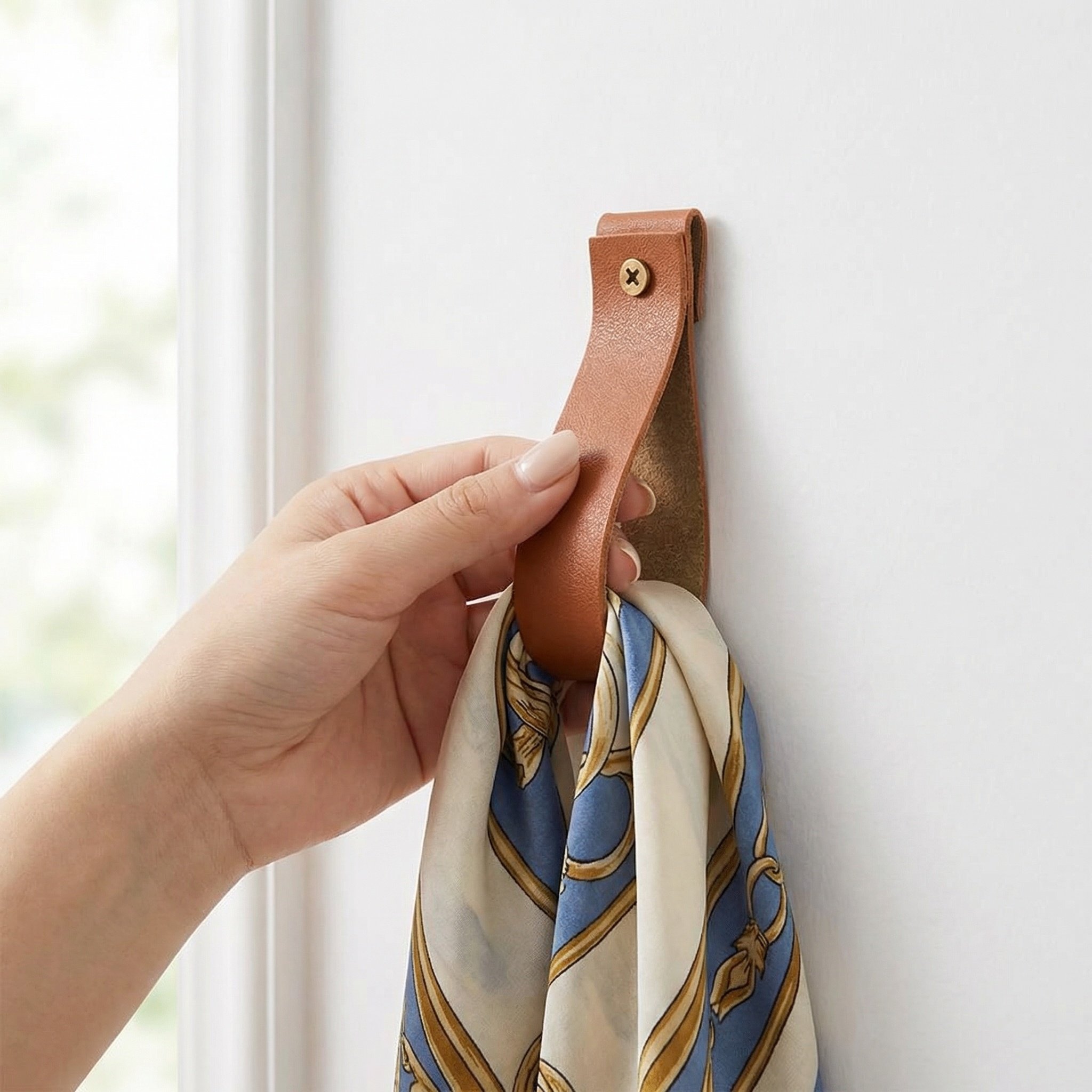 6Pcs PU Wall Hooks 4.7 Inch Mi - Curtain Rods review and price