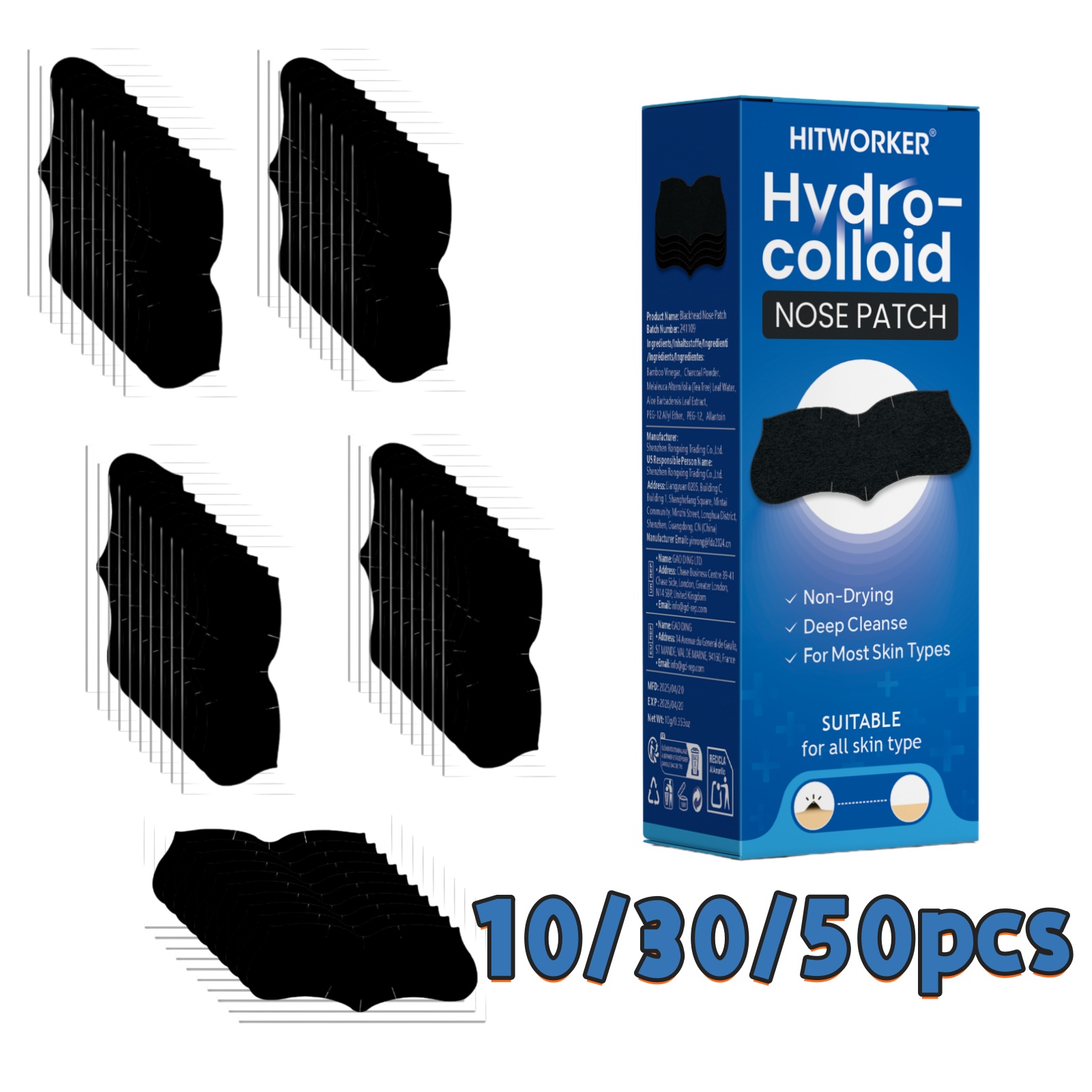 10/30/50-Piece Pore Cleansing  - Led Strip Lights review and price