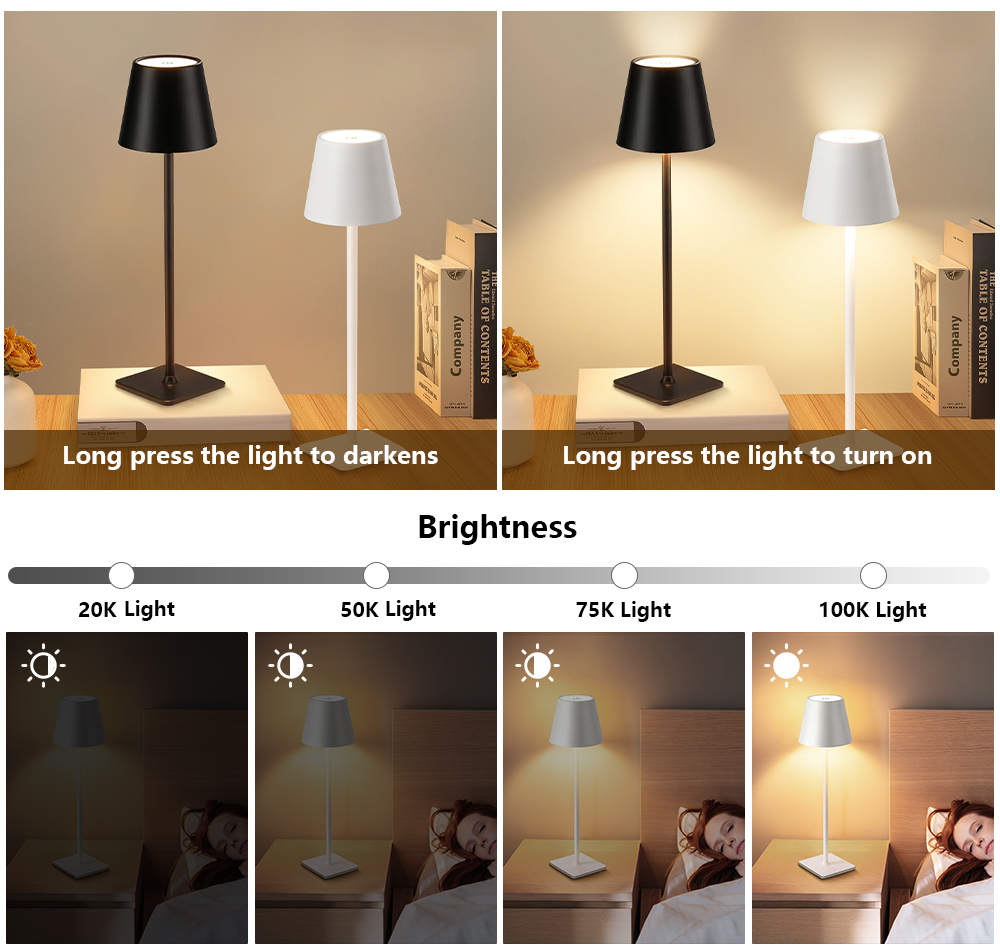 LED Rechargeable Desk Light Wi - Light Switch review and price