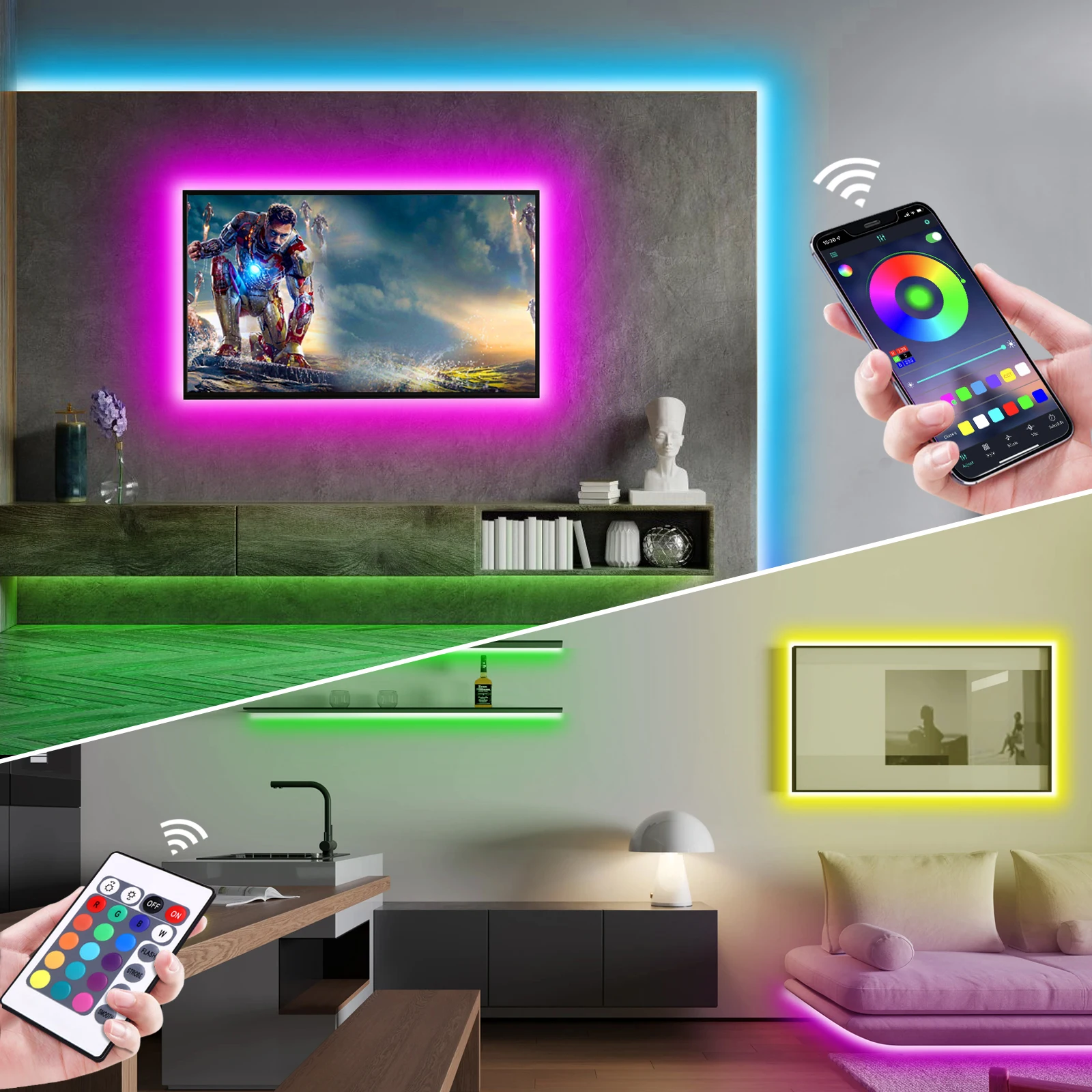 1-5m RGB LED Neon Strip Light  - Led Strip Lights review and price